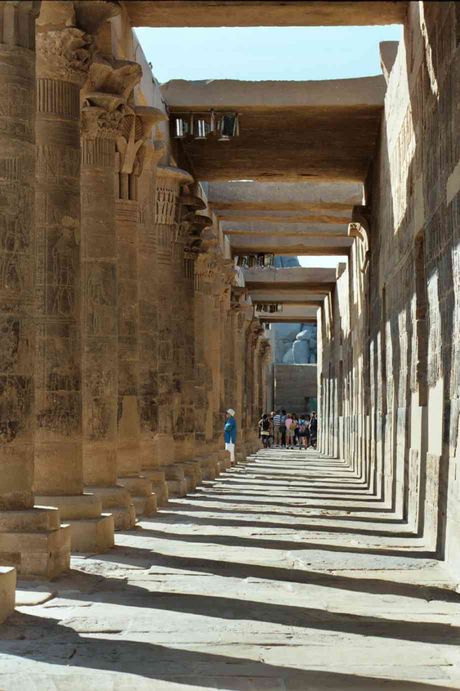 En las columnas de Philae