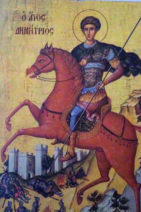 Monasterio de San Dionisio en el Monte Olimpo