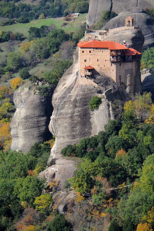 The Agios Nikolaos Monastery in Meteora