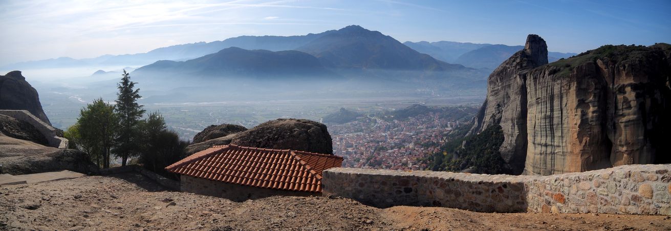The Agia Triada Monastery in Meteora
