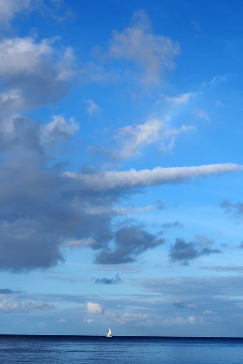 Frente a la costa de Grande Anse d'Arlet - Martinique