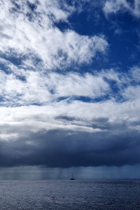 Tormenta cerca de Santa Lucía