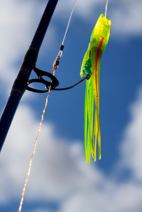 Caña de pescar del velero Magix