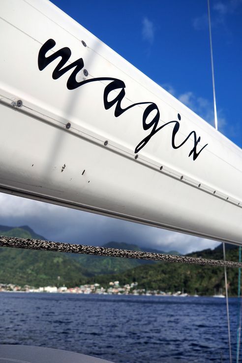 En el velero Magix