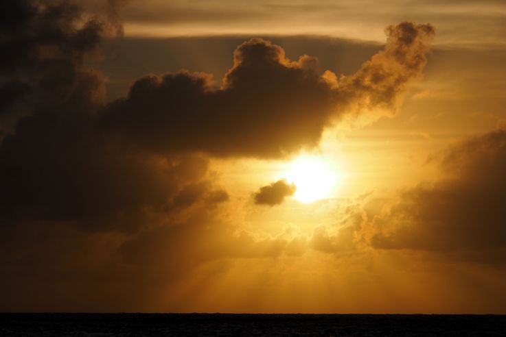 Atardecer sobre Saline Bay - San Vicente y las Granadinas
