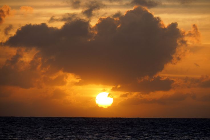 Atardecer sobre Saline Bay - San Vicente y las Granadinas