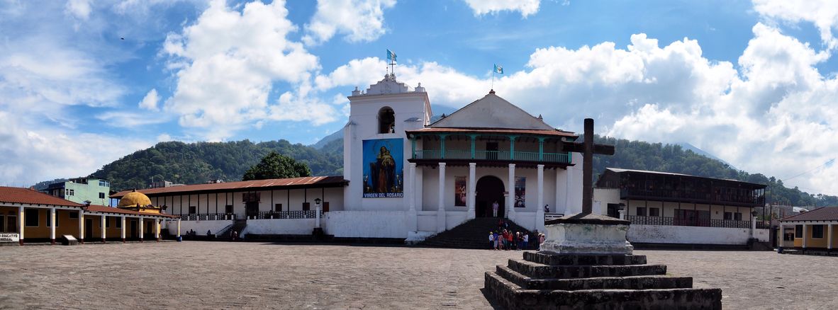 In the Santiago Apostol church in Santiago Atitlán