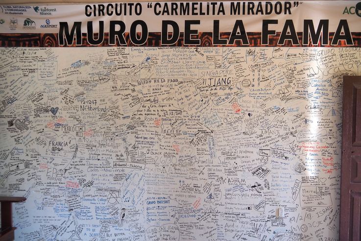 Wall of Fame in Carmelita