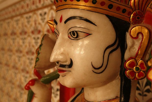 Dans le fort de Junagarh