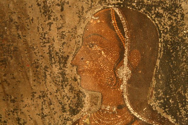 Détail dans le fort de Junagarh