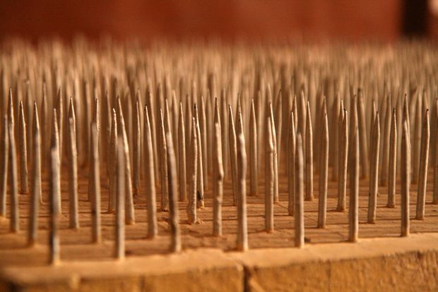 Planche à clous dans le fort de Junagarh