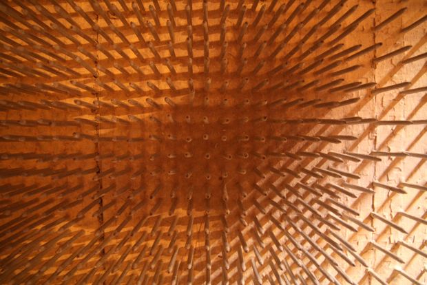 Planche à clous dans le fort de Junagarh