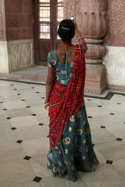 Dans le fort de Junagarh