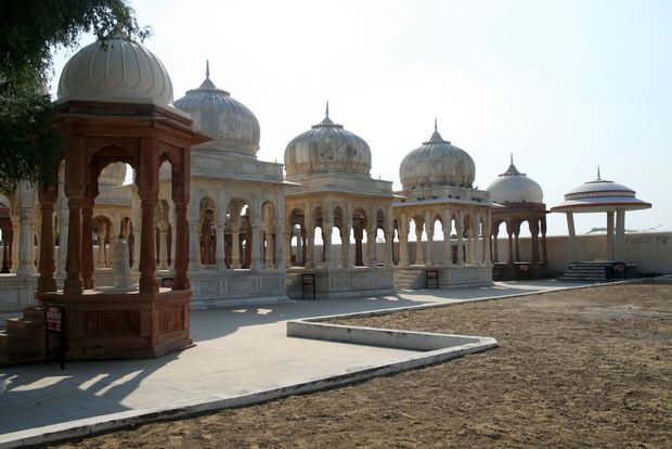 Los cenotafios de Bikaner