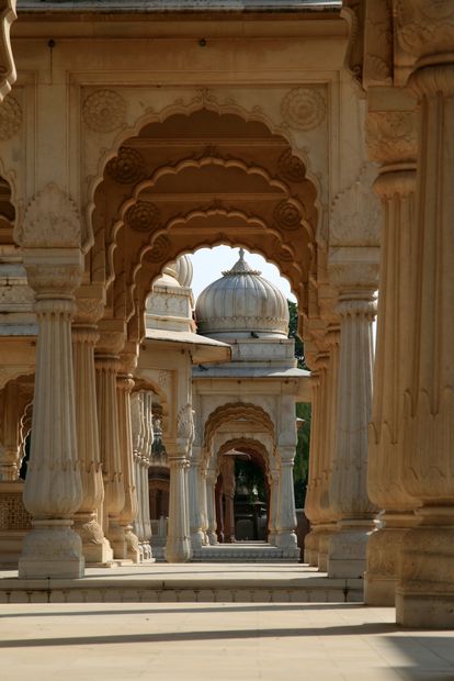 Los cenotafios de Bikaner