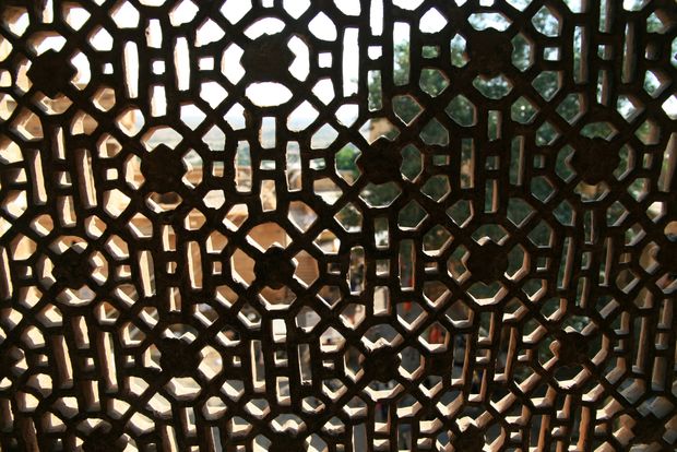 Perforated wall of the Rajmahal Palace of Jaisalmer