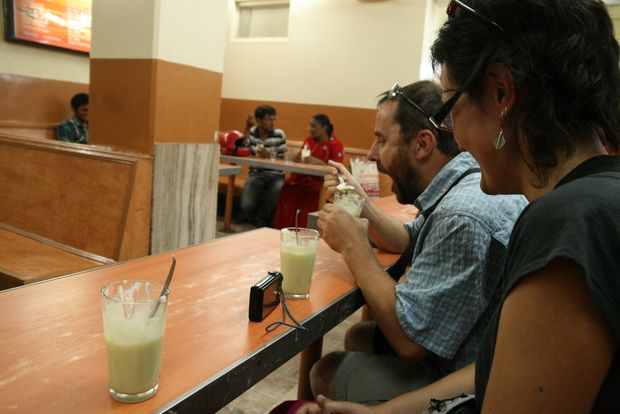The lassis of Shri Mishrilal Hotel Jodhpur