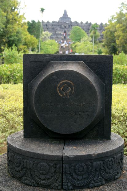 Borobudur. Java.