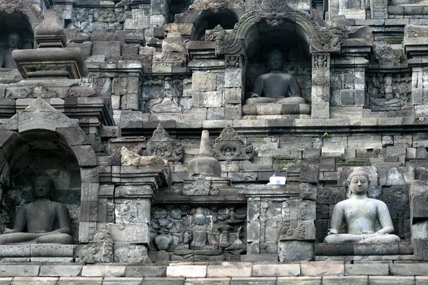 Borobudur. Java.