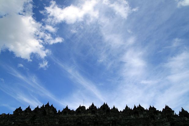 Borobudur. Java.