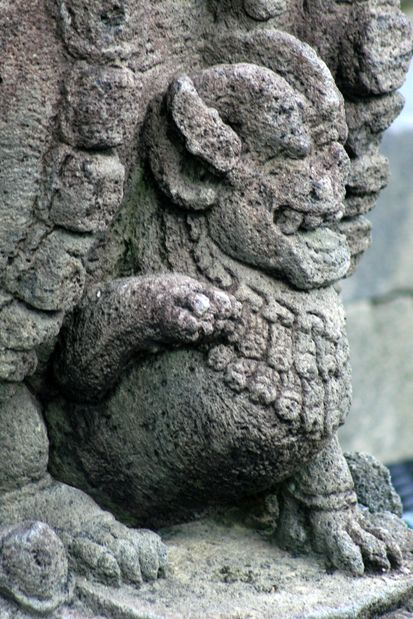 Borobudur. Java.