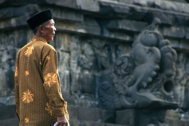Borobudur. Java.