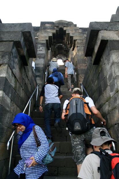 Borobudur. Java.