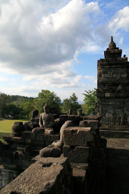 Borobudur. Java.