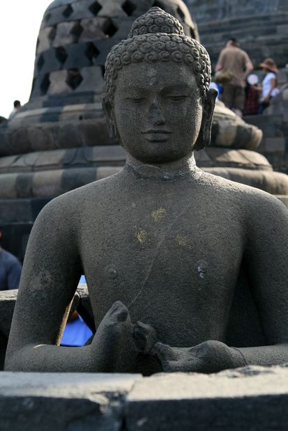 Borobudur. Java.