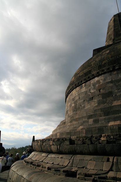 Borobudur. Java.