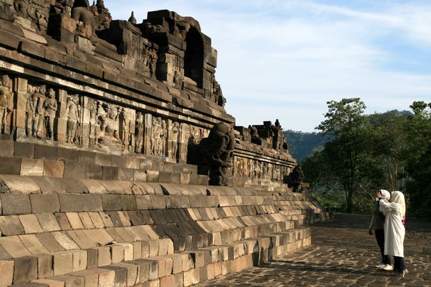 Borobudur. Java.