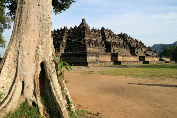 Borobudur. Java.
