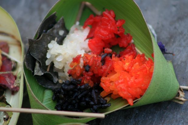Offerings. Kuta. Bali.