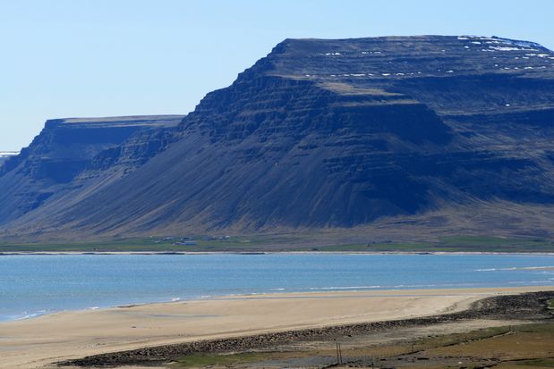Plage et fjord...