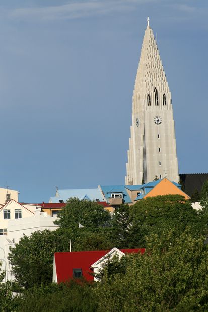 Hallgrímskirkja in Reykjavik
