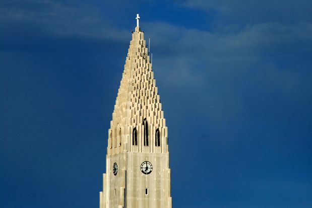 Tjörnin Pond. Reykjavik.
