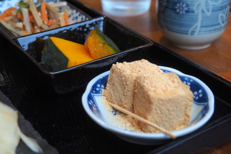 En el Restaurante Tradicional Kaiseki Otsuka (Kioto)