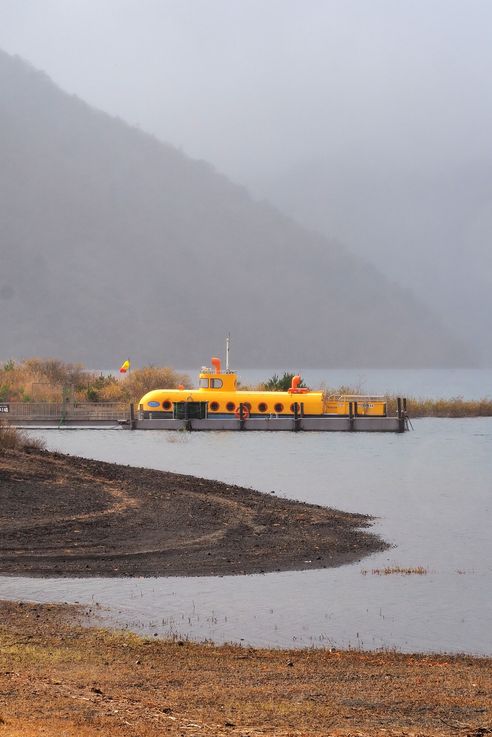 Yellow Submarine of Lake Motosu