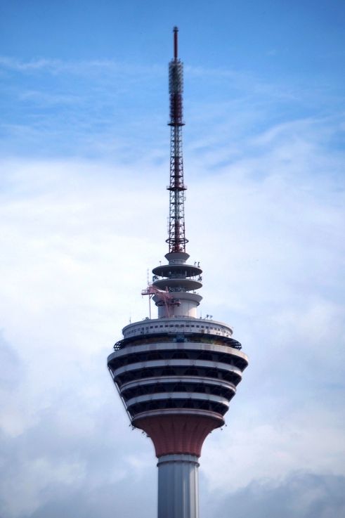 Kuala Lumpur Menara Telecommunication Tower in Bukit Nanas.