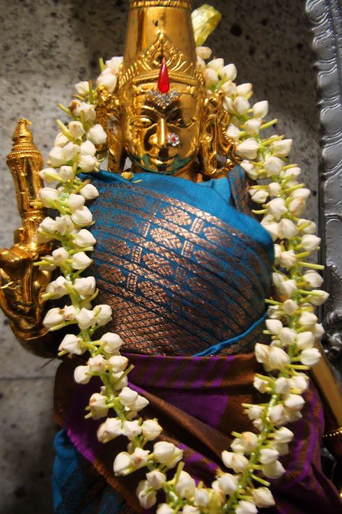 Statue at Sri Mahamariamman Temple, Bukit Bintang, Kuala Lumpur.