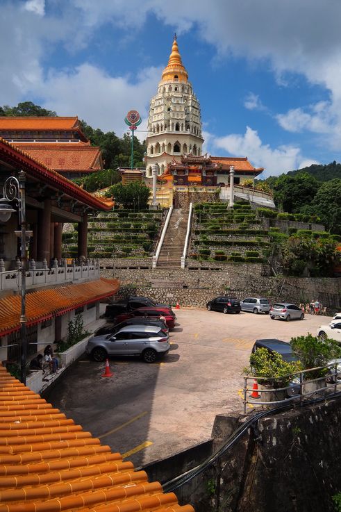 Pagoda of Kek Lok Si Temple in George Town, Pulau Pinang.