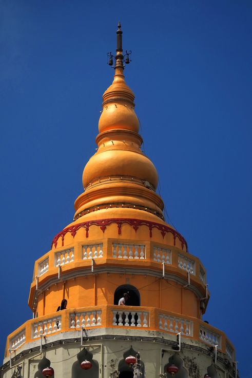 Pagoda of Kek Lok Si Temple, Paya Terubong, George Town.