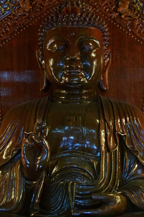 Buddha statue at Kek Lok Si Temple in George Town.