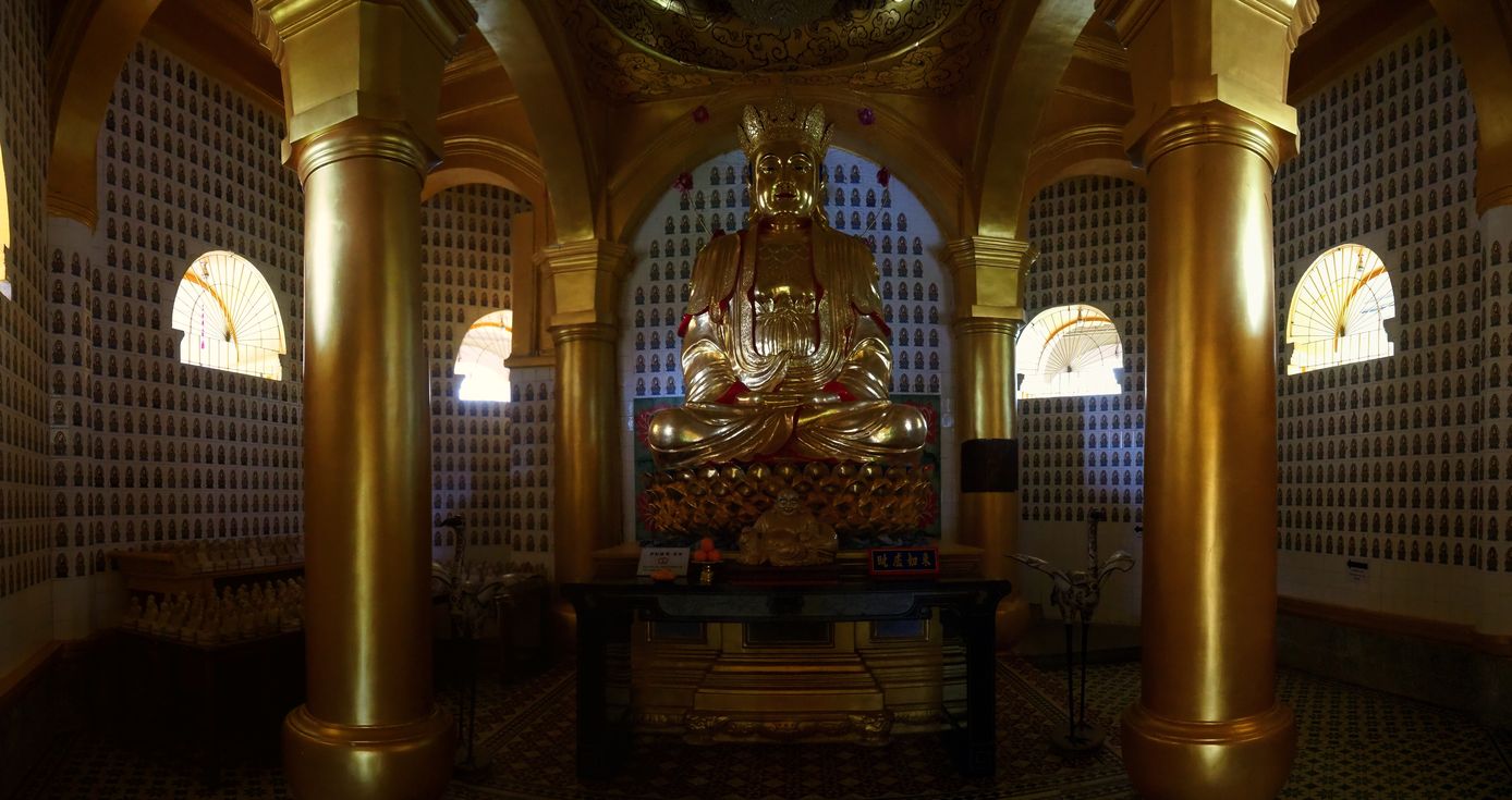 Buddha statue at Kek Lok Si Temple, George Town.