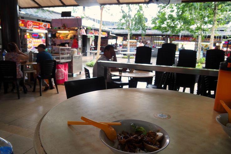 Bowl of food at 118 Cafe, George Town, Pulau Pinang.