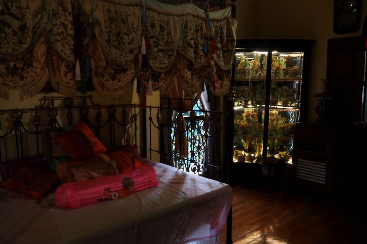 Bedroom at the Pinang Peranakan Mansion in George Town.