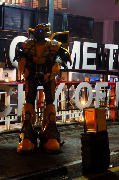 Bumblebee en Bandar Hilir, Melaka.