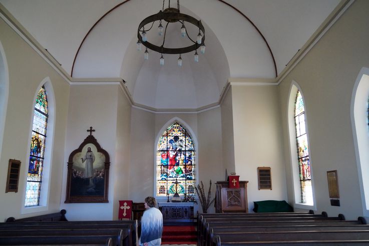 The Lutheran Church on the Rock in Luderitz