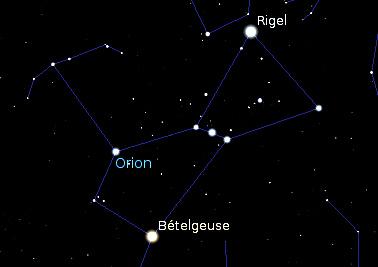 Constellation d'Orion