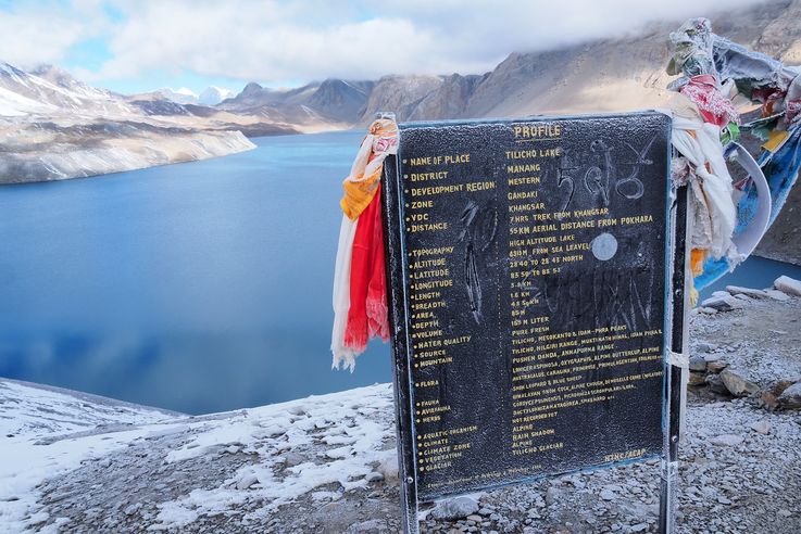 Le lac Tilicho